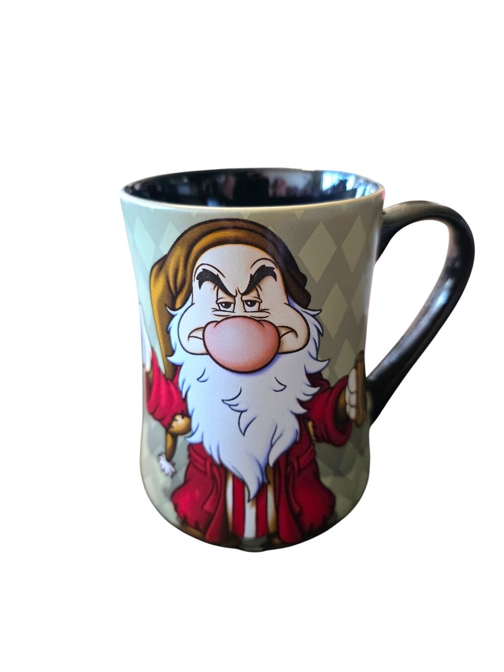 Disney Parks Grumpy I Hate Mornings Coffee Mug Snow White 7 Dwarf Dwarves